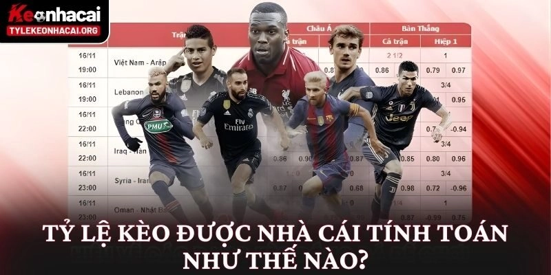 Tỷ Lệ Kèo Nhà Cái 5 ⭐️ Bảng Kèo Bóng Đá Trực Tuyến Hôm Nay 14 Tỷ lệ kèo được nhà cái tính toán như thế nào?